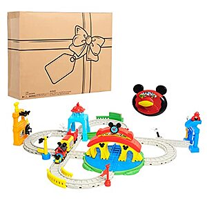 35-Piece Just Play Disney Junior Mickey Around Town Remote Control Train Track $16.78 + Free Ship w/Prime