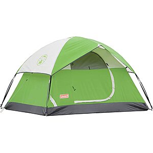 Coleman 2-Person Sundome Camping Tent (Palm Green) $24.99 + Free Shipping w/ Prime or $25+