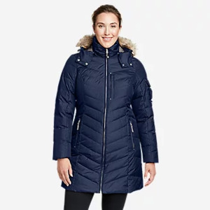 Eddie Bauer: 50% Off Up To 3 Items - e.g Women’s Sun Valley Down Parka $149.50 + Free Ship $75+