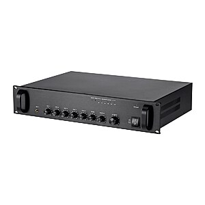 Monoprice Commercial Audio 120W 5ch 100/70V Mixer Amp with Microphone Priority (NO LOGO) $145 + Free Shipping