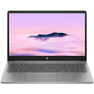 15.6" HP Full HD Chromebook Plus Laptop, Intel Core i3, 8GB Memory, 128GB UFS (Mineral Silver) $249 + Free Shipping