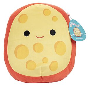 10-Inch Squishmallows Original 10-Inch Mannon The Gouda Cheese  $12.74 + Free Shipping w/ Prime or on $35+
