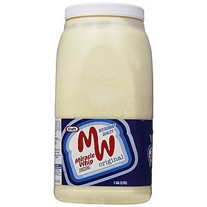 Prime Members: 1-Gallon Kraft Miracle Whip Dressing  8.60 w/ S&S + Free S&H