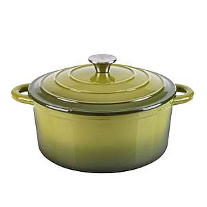 Hamilton Beach Cookware: 5.5-Quart Enameled Covered Dutch Oven (Various Colors) $30 & More + Free S&H