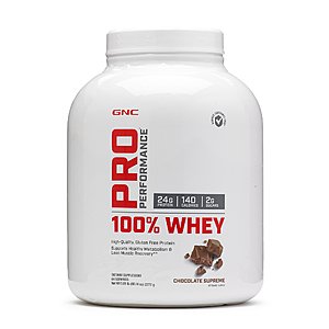 10-lbs GNC Pro Performance 100% Whey (Various Flavors) $63.73 + Free S&H
