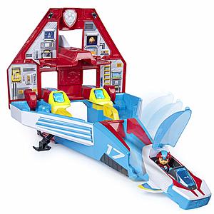 Paw Patrol, Super Paws, 2-in-1 Transforming Mighty Pups Jet Command Center Lights / Sounds $49.99 - Amazon