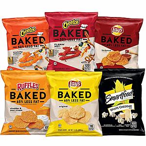40-Ct Frito-Lay Baked & Popped Mix Variety Pack $10.70 5% or $9.17 15% AC w/ S&S + Free S&H