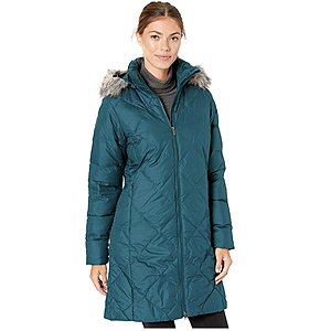 Columbia Women's Mid Length Down Jacket (L, 1X, 3X) - Dark Seas $66.00 - Amazon