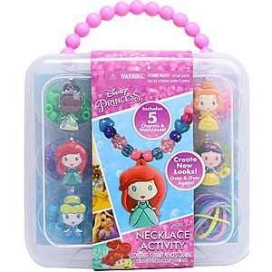 Disney Princess Necklace Activity Set 2 for $10