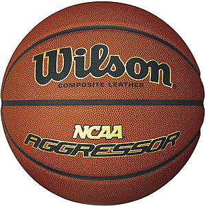 Wilson NCAA Aggressor Composite Leather Basketball $15.00 + Free Shipping