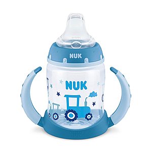 5oz Nuk Learner Baby Sippy Cup (Tractors) $4.20 - Amazon