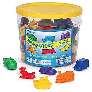 Target Circle: 72-Pc Learning Resources Mini Motors Counting & Sorting Set $8.50 + Free S/H on $35+