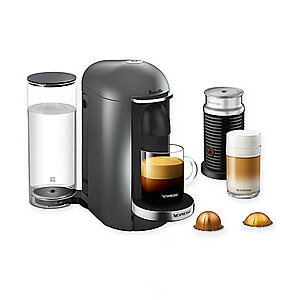 Select Accts: Nespresso by Breville VertuoPlus Deluxe Coffee & Espresso Maker w/ Frother $115.20 + Free Shipping