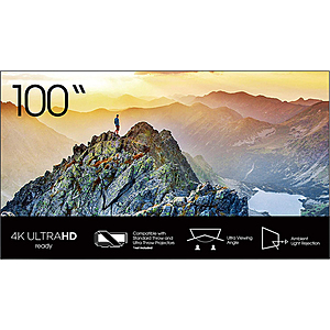 100" Hisense ALR Projector Display Screen (DLT100A) $499 + Free Shipping