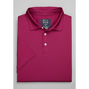 JoS A Bank Men's Apparel: Slim Fit Pants $15, Tailored Fit Solid Polo $10 & More + Free Shipping