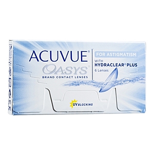 Acuvue Oasys Contacts: 24-Pack $82.95, 6-Pack for Astigmatism $33 & More + Free Shipping