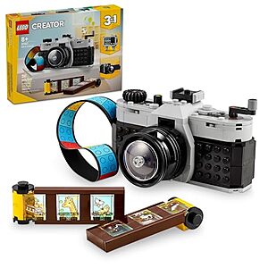 LEGO Creator 3-in-1 Retro Camera Toy (31147) $16