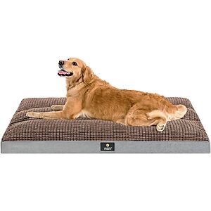 Veehoo Orthopedic Dog Bed with Removable Washable Cover: XL $25 + Free Shipping