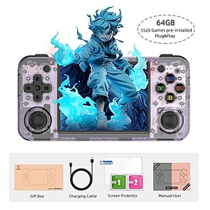 Anbernic RG35XX H Retro Game Emulation Console w/ 64GB microSD Card $47.35 or less + Free Shipping (15-20 days)