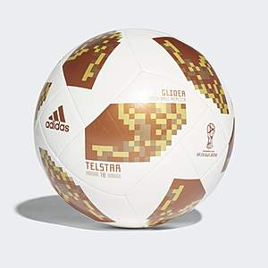 Adidas Soccer Balls: FIFA World Cup Top Replique (Size 5) $12, Glider Ball $6 & More + Free S/H