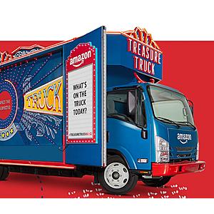 Amazon Treasure Truck: Coupon for Additional Savings $10 Off (Select Cities)