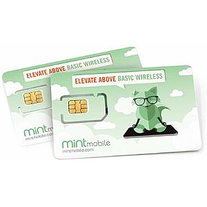 Mint Mobile Cell Phone SIM Card Starter Kit $0.99 Amazon, Walmart, Best Buy