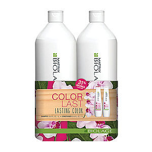 33.8-Oz Shampoo & Conditioner Sets: Matrix Biolage Colorlast $10.80 & More + Free Store Pickup on $25+