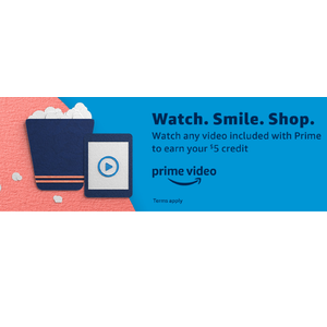 $5 Amazon Credit for watching any video with Prime Video (YMMV)