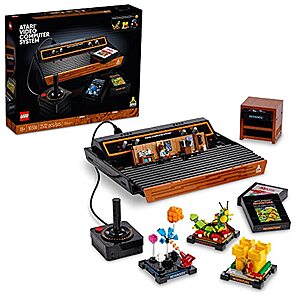 LEGO Icons Atari 2600 Building Set (10306, Console and Cartridge Replicas) $210 + Free Shipping