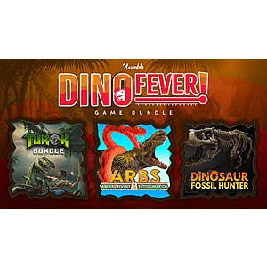 8-Game Dino Fever Bundle: Turok, Dinosaur Fossil Hunter, Primal Carnage: Extinction & More (PC Digital Download) $12