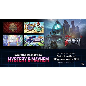 8-Game VR Mysteries & Mayhem Bundle (PCDD): The 7th Guest, Firmament $20 & More