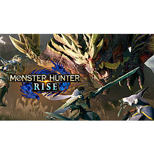 Monster Hunter Rise $8.59, Monster Hunter Rise + Sunbreak Deluxe $21, & More (PC Digital Download)