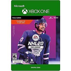 NHL 20: Standard Edition - Xbox One [Digital Code] $11.99