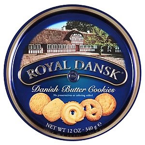 12 oz. Royal Dansk Danish Butter Cookies $2.99 at Walgreens in-store and online
