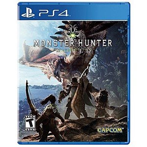Monster Hunter World (PS4/Xbox One) $15 at Amazon