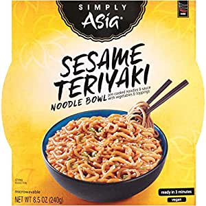 6-Pack 8.5-Oz Simply Asia Sesame Teriyaki Noodle Bowl with Toasted Sesame Seeds $4.75 + Free Store Pickup