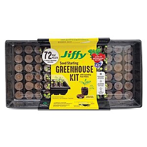 Jiffy Greenhouse Seed Starter Kit - $5 in-store YMMV