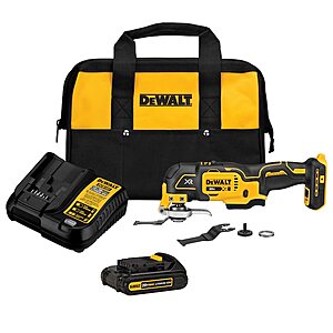 DeWALT 20V MAX XR Brushless 3-Speed Oscillating Tool Kit + 1.5Ah Battery & Charger $99 + Free Shipping