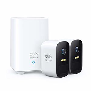 eufy Security, eufyCam 2C 2-Cam Kit, Wireless Home Security System $180.00   $70 OFF regular price w/coupon Codes