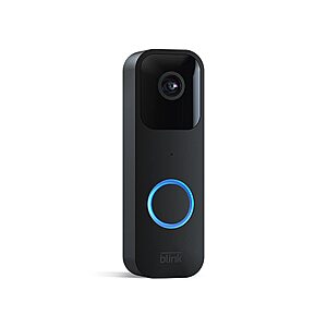 Blink Two-Way Audio 1080p HD Video Doorbell (Black or White) $35 + Free Store Pickup