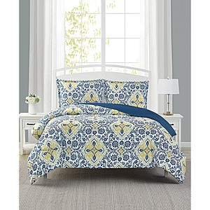 Mytex Deena Reversible Comforter Sets (2-Pc Twin, 3-Pc Full/Queen) $19 each & More + Free S&H Orders $25+