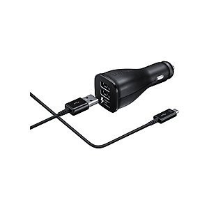 Select Walmart Stores: Samsung Dual-Port Vehicle Charger + USB-C Cable $7 (Availability May Vary)