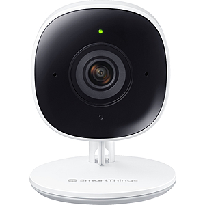 Samsung SmartThings Indoor 1080p Wi-Fi Wireless Security Camera White GP-U999COVLBDA - $29.99