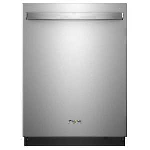 Costco Members: Whirlpool Top Control Dishwasher w/ Third Level Rack $500 + Free Delivery