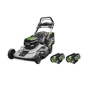 EGO POWER+ 21” 56V Self-Propelled Cordless Electric Mower w/ 2x 4.0 AH Batteries $499 + 15% SD Cashback (via Extension)