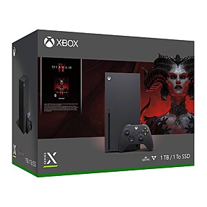 Xbox Series X Console w/ Diablo IV Bundle + $75 Target Gift Card $450 or less + Free Shipping