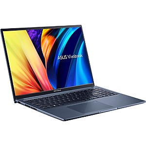 ASUS Vivobook Laptop: Ryzen 7 5800HS, 16" 1200p, 12GB RAM, 512GB SSD $399