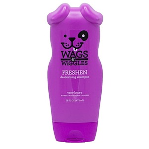 $3.26 /w S&S: Wags & Wiggles Freshen Deodorizing Dog Shampoo in Very Berry Scent, 16 Ounces
