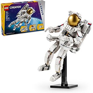 $43.99: LEGO Creator 3 in 1 Space Astronaut Toy (31152)