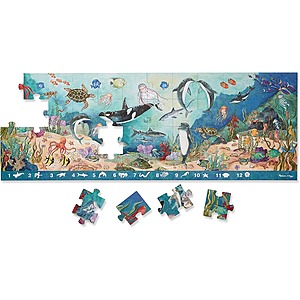 $8.07: Melissa & Doug Search and Find Beneath the Waves Floor Puzzle (48 pcs)